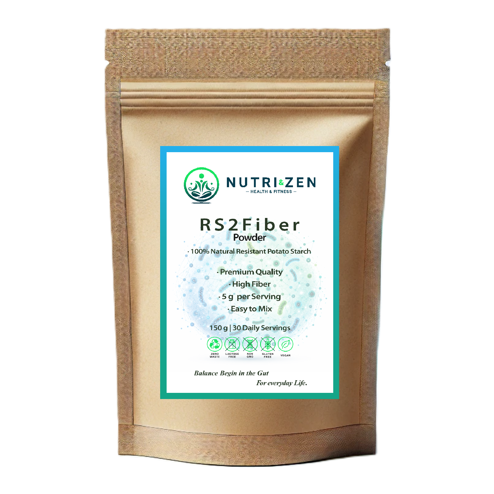 NUTRI&ZEN RS2 vláknina 150 g